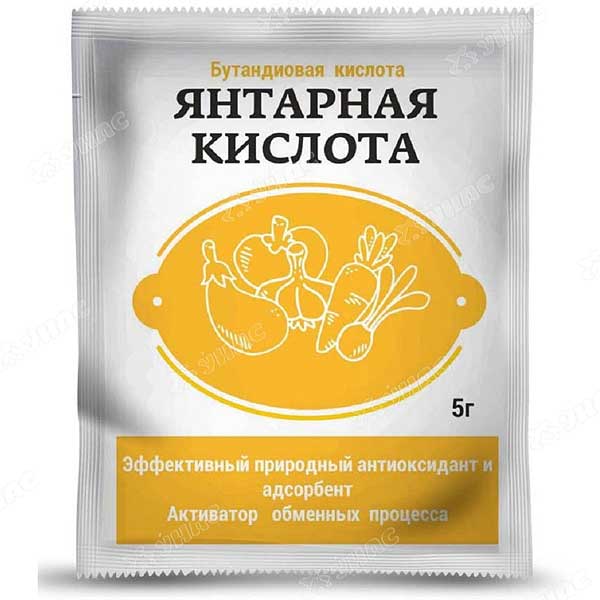 Янтарная кислота 5г Биотехнологии 