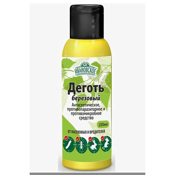 Деготь 100мл Ивановское х16 