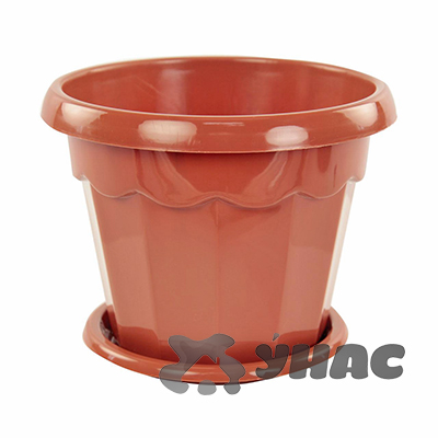 Горшок ГАРМОНИЯ 1,5 КОР с поддоном БШ1574 (30) 