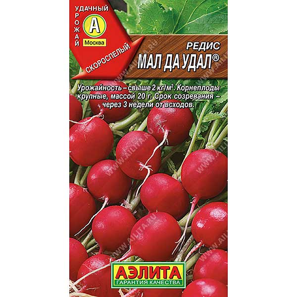 Редис Мал  да удал  Аэлита Ц