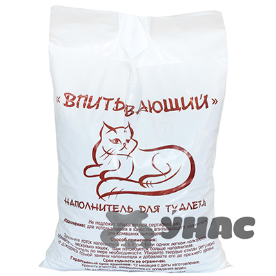 Наполнитель впитывающий для кошек 2,5 кг (5 л)