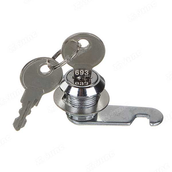 Замок почтовый 16мм мет. 639-066