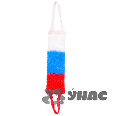 Мочалка "ФЛАГ"12*40см арт.013 х50 