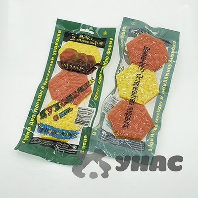 Губка для тефлоновой посуды "Кухоньчик" 3 шт