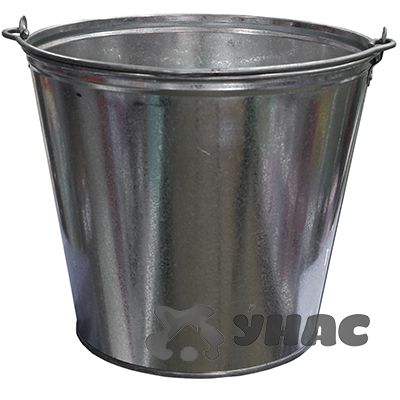 Ведро 12л оцинкованное (Омутнинск) х10