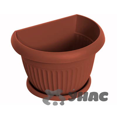 Кашпо ЛИВИЯ настенное 220мм 2,7л КОР М3111 (22) 