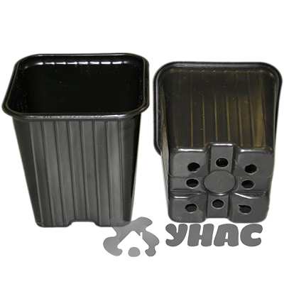 Горшок 0,28л. для рассады 8*8*7 (Агроком) х1280 