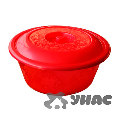 Таз 23л с крышкой МилихПластик(1)