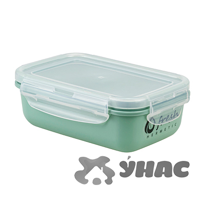 Контейнер ФРЕШ герметичный 0,4л.фисташк. М1420 х18