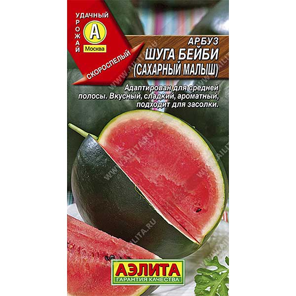 Арбуз Шуга Бэйби (Сахарный малыш) Аэлита Ц x10