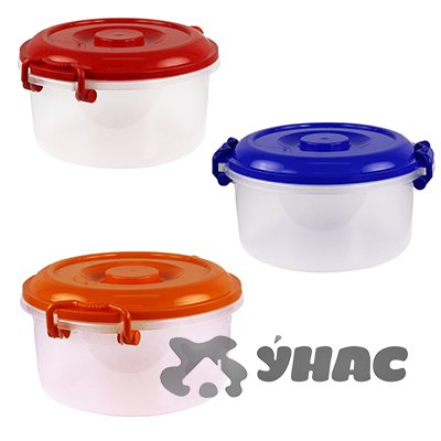 Контейнер круглый с ручками 5 л. БШ097