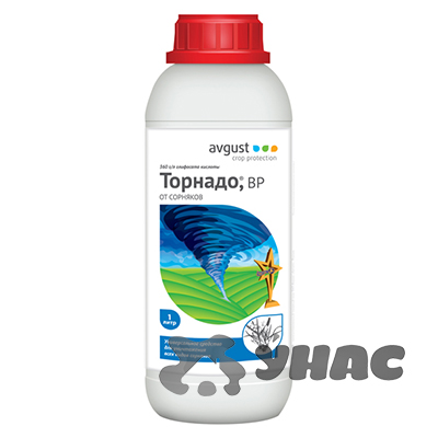 Торнадо 1000 мл (флакон) Август (для уничтожения сорняков)