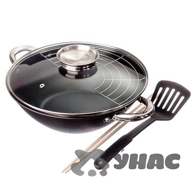 Казан SATOSHI d30 см 4,4 л антипригарное покрытие 808-031