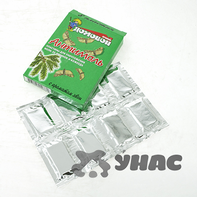 Антимоль Домовой пластины 8 шт Хвоя