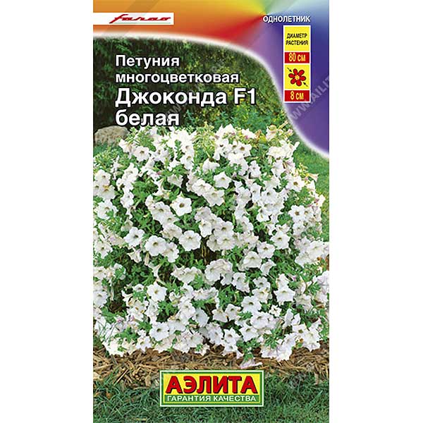 Петуния Джоконда белая Аэлита Ц 
