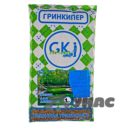 Травосмесь Газон для ленивых 1 кг Гринкипер