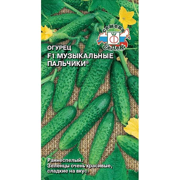 Огурец Музыкальные пальчики Седек Ц