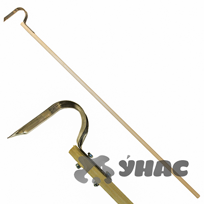 Плоскорез "Пышка малый"  (черенок большой, реж.эл. малый, 2 болта 6х30, 2 гайки М6) х50