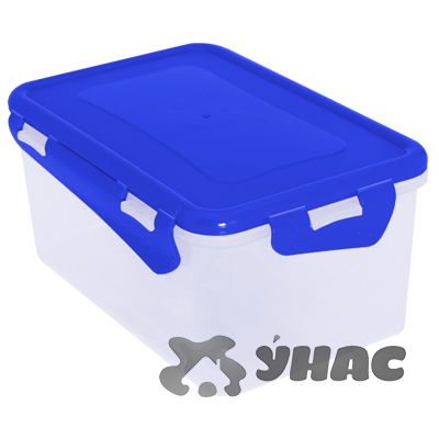 Комплект контейнеров (прямоугольник) с зажимом 5 шт Алеана