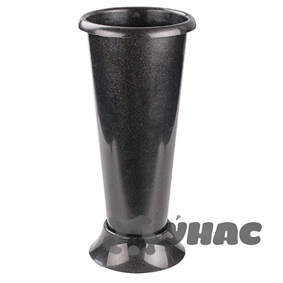 Ваза для цветов под срезку (d-200, h- 425) черный БШ6433 