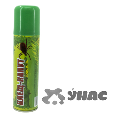 Аэрозоль от клещей 150 мл без запаха Капут Ваше Хозяйство