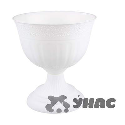 Горшок Венеция 10л d-330мм БЕЛ БШ3127(10)