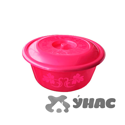 Таз 10л с крышкой МилихПластик(1)