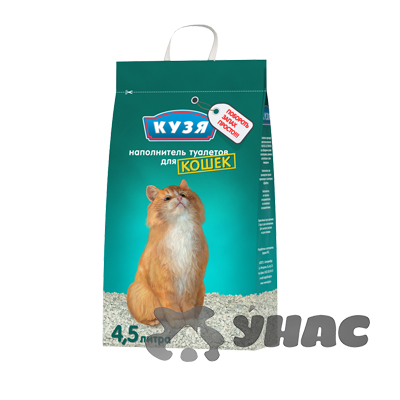 Наполнитель Кузя для кошек 4,5 л