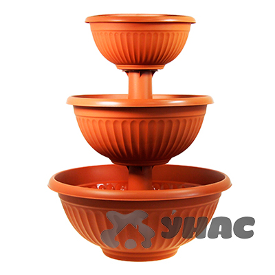 Каскад для цветов 5л*11л*20л "Ливия" М3198 Коричневый