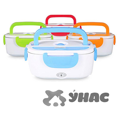 Ланч-бокс 2отдел.10*25см от сети 220вт 514AL (32)