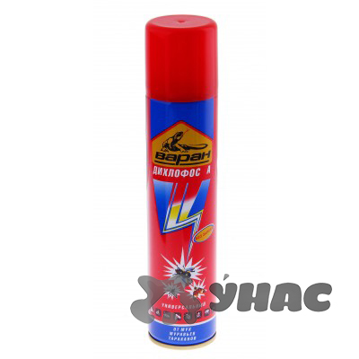 Дихлофос СИБИАР Варан 190мл (синий) (03.03.001.12)  х24