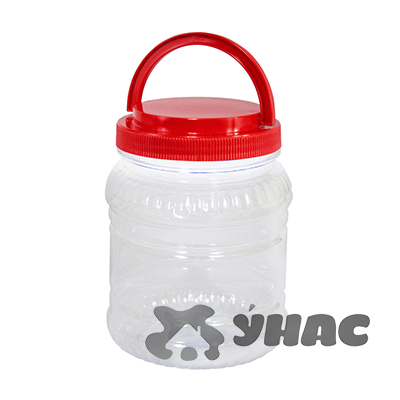 Емкость ПЭТ 1,5 л с ручкой БШ896