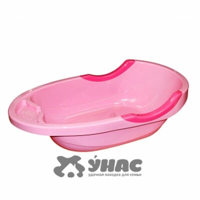 Ванна детская большая "Малышок" розовый БШ1687 (5) 