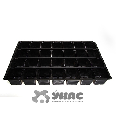 Кассета для рассады 28 квадрат (54*33*6,7 см) 