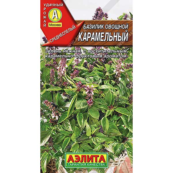 Базилик Карамельный Аэлита Ц
