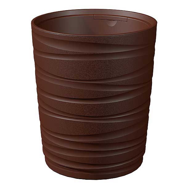 Кашпо Модерн Медиум 15л Тёмн-Коричневый с вклад КШ-9533 х6 