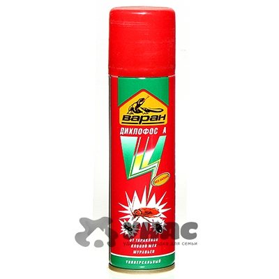 Дихлофос СИБИАР Варан 145мл унив. (зелен.) 03.01.001.01 х24