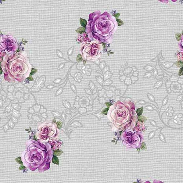 Клеенка 140*20 ДЕКОРАМА 54С (роза,сепия)