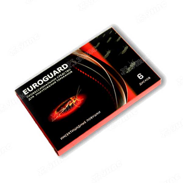 Ловушка для тараканов EUROGUARD 6 шт Премиум