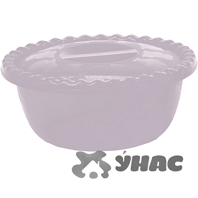 Миска круглая 3л с крышкой Чайная Роза М1316(35)