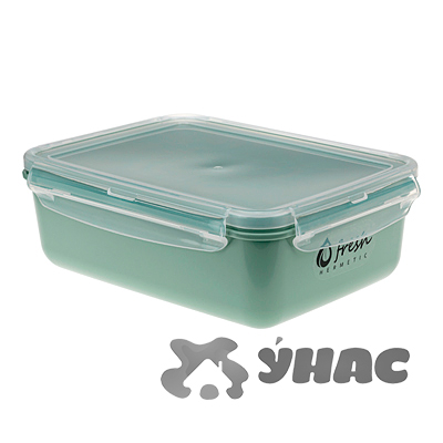 Контейнер ФРЕШ герметичный 1,4л.фисташк. М1424 х16