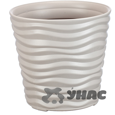 Кашпо ДЮНА 255*240 8,5л кремовый М3400 (5) 