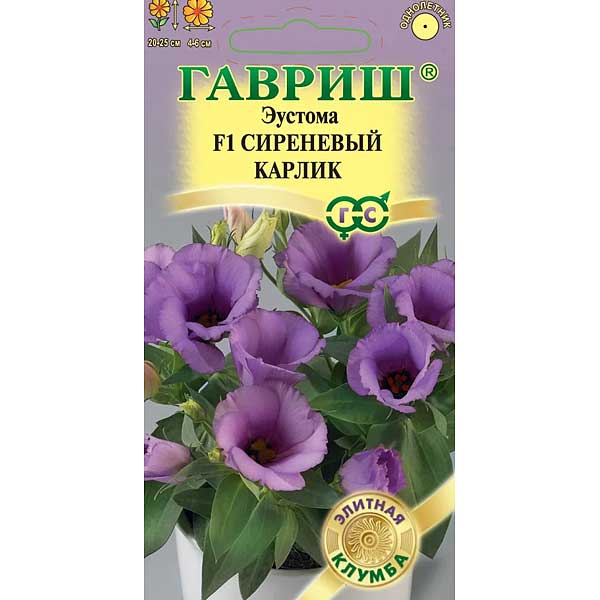 Эустома Сиреневый карлик Гавриш Ц 