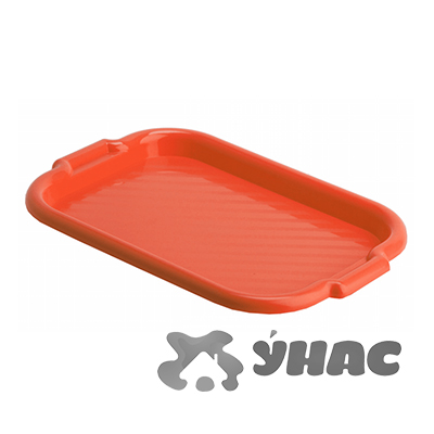 Поднос универ. большой 33х49см красный М1111 (55)