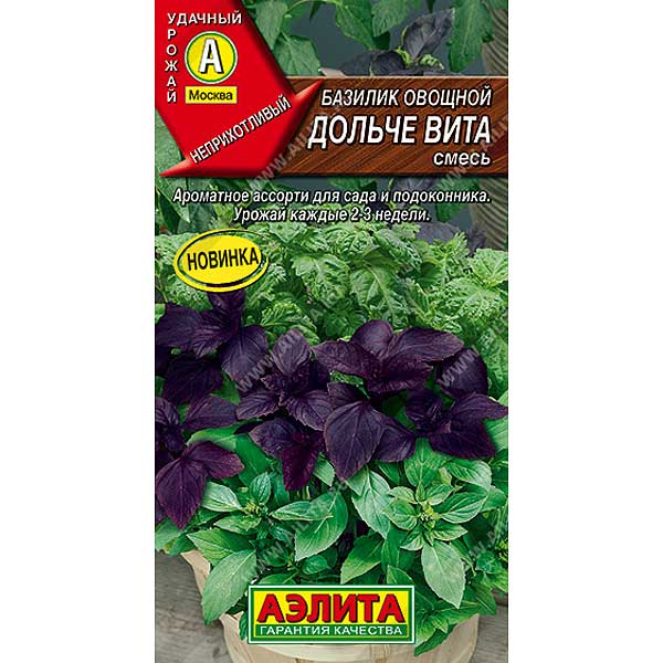 Базилик Дольче вита Аэлита Цх10