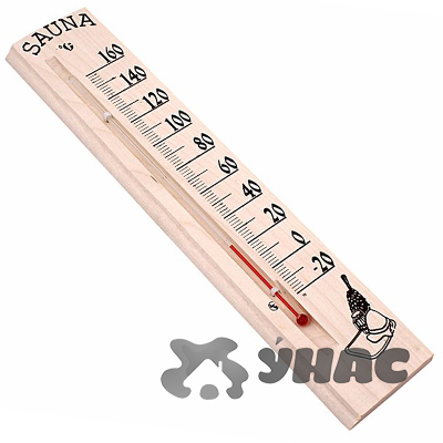 Термометр для бани и сауны большой (полипропилен) ТСС-2 "Sauna"