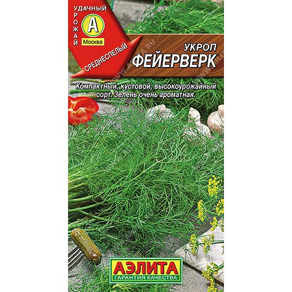 Укроп Фейерверк Аэлита Ц