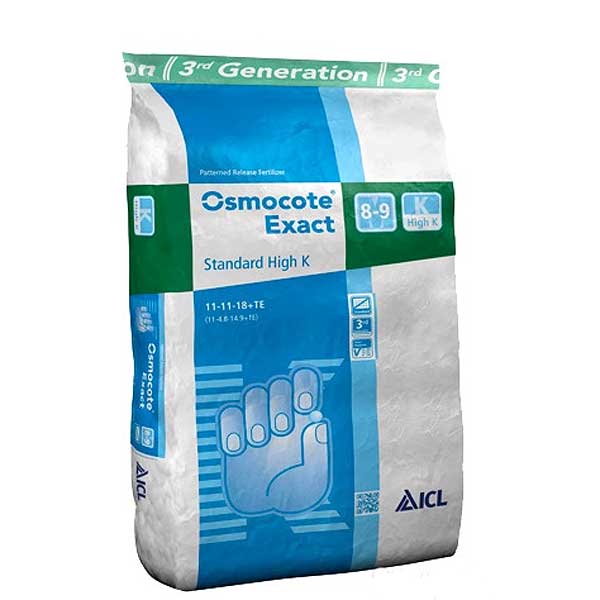 Осмокот 0,5кг.(exact Standart High К) 8-9 мес. NPK 11-11-18+МЭ х10 