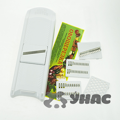 Овощерезка белая 5 нержавеющих ножей ЛБ-140 Кислов