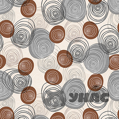 Клеенка 140*20 ДЕКОРАМА 104А(круги,серо-коричн)ТУРЦИЯ